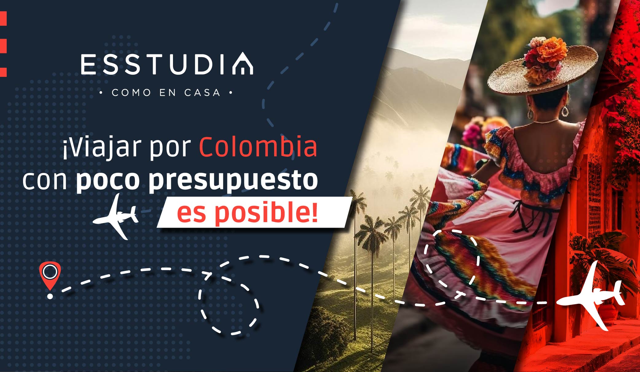 ¡Viajar por Colombia con poco presupuesto es posible!