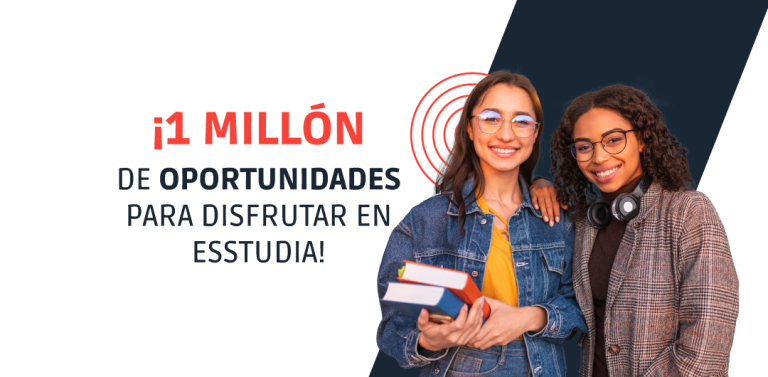 ¡1 Millon de oportunidades para disfrutar en Esstudia!