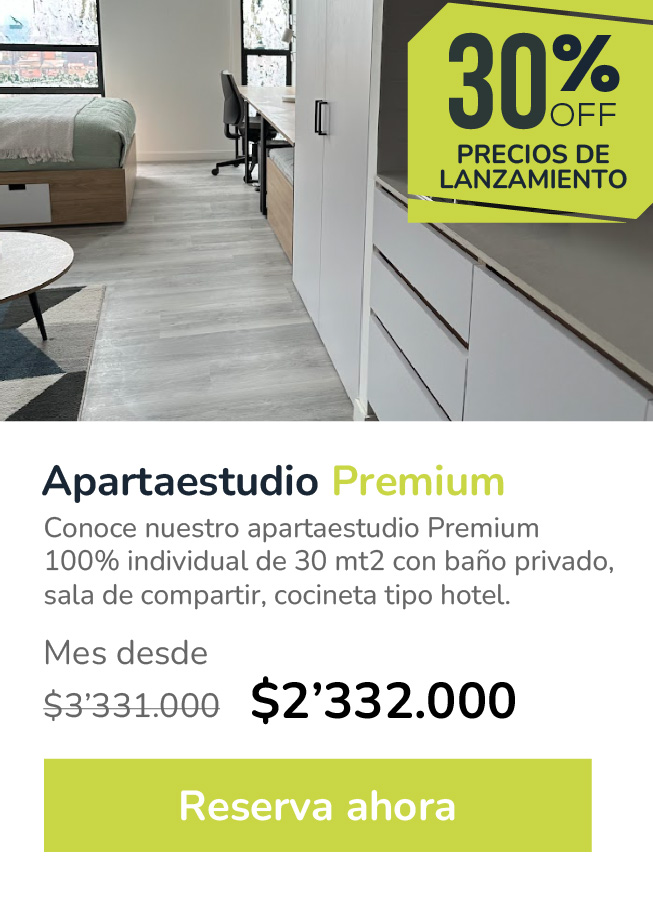 Apartaestudio premium
